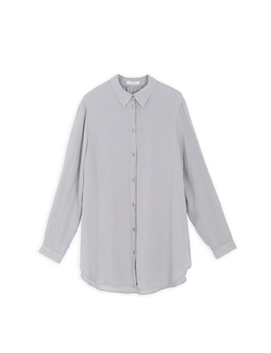 Shirt Gauze Oversized Grey - Philosophy